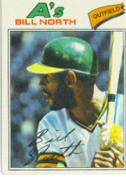 1977 Topps Baseball Cards      551     Bill North